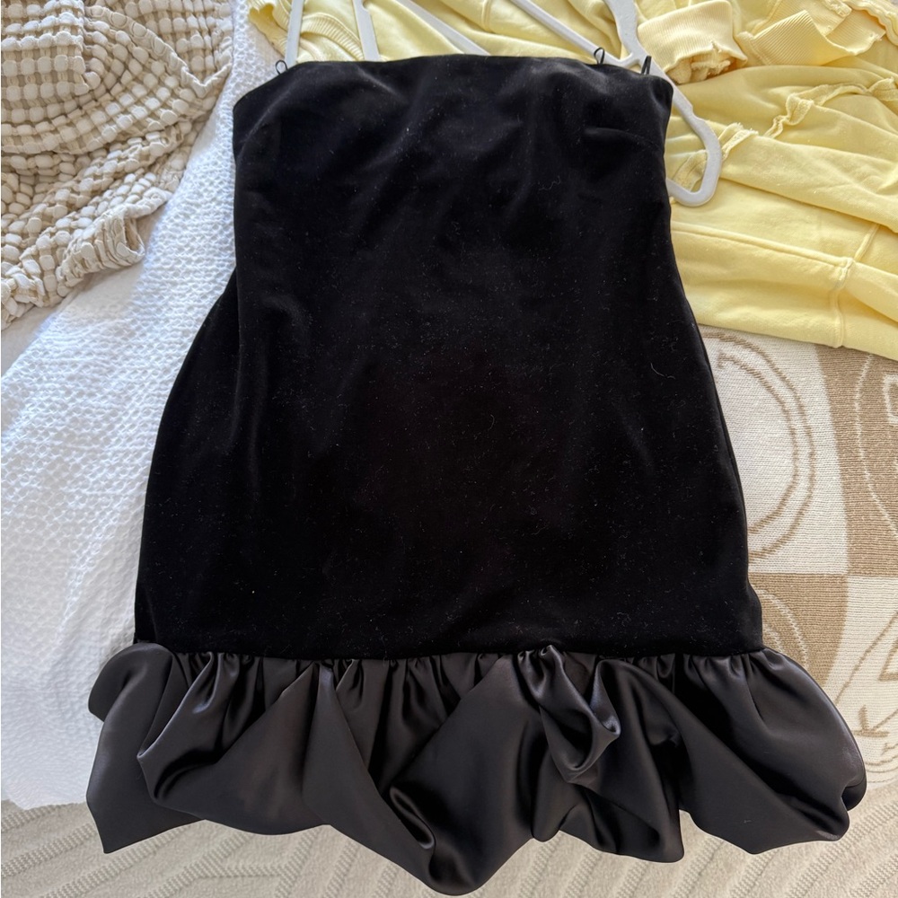 NWT zara suede dress